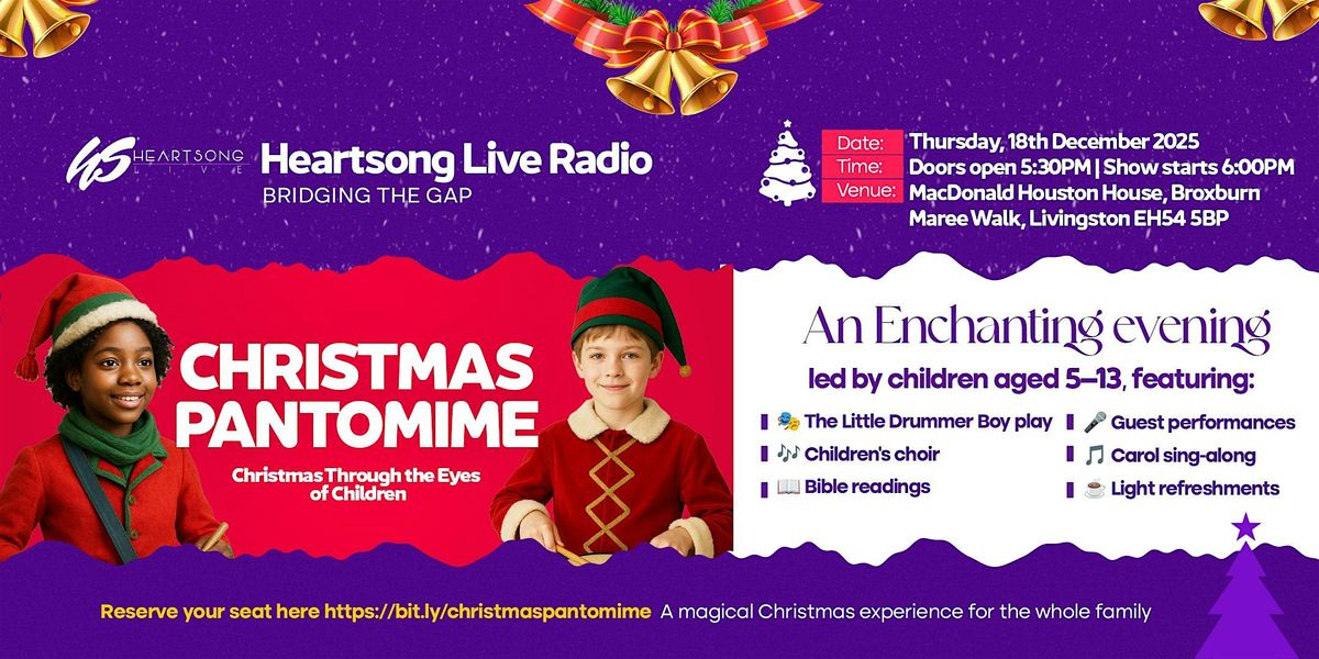 Christmas Pantomime, 18 December | Event in Uphall | AllEvents