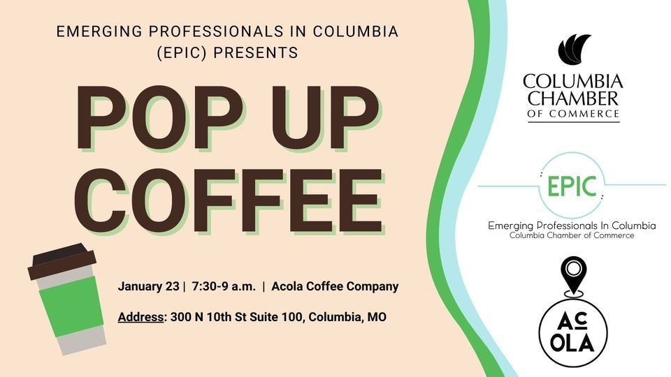 EPIC POP UP COFFEE , Acola Coffee Company, Columbia, 30 January 2024