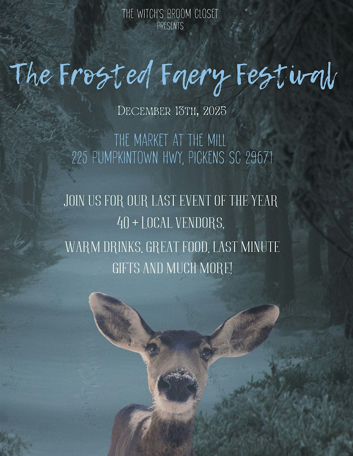 The Frosted Faery Festival, 13 December | Event in Pickens | AllEvents