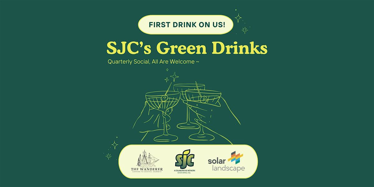SJC Green Drinks - First Drink on Us!, 5 June | Event in Jersey City | AllEvents