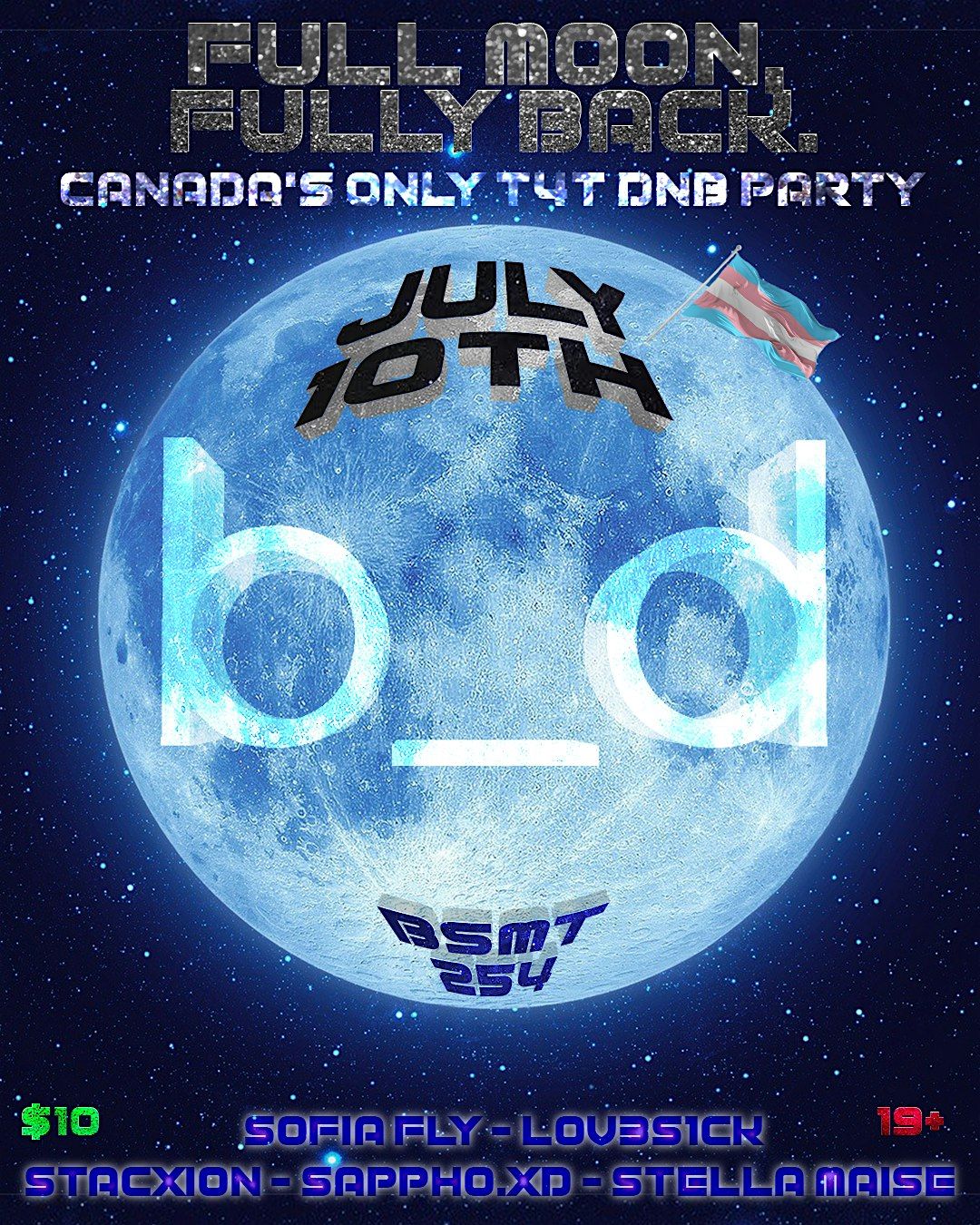 nb_dnb - Full Moon - Fully Back., 10 July | Event in Toronto | AllEvents