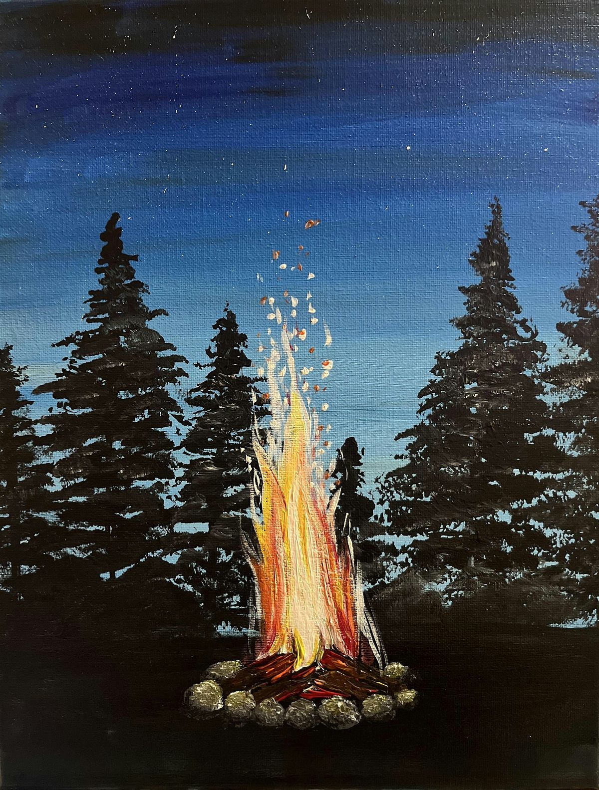 Painting Class— Campfire, 26 August | Event in Ellensburg | AllEvents
