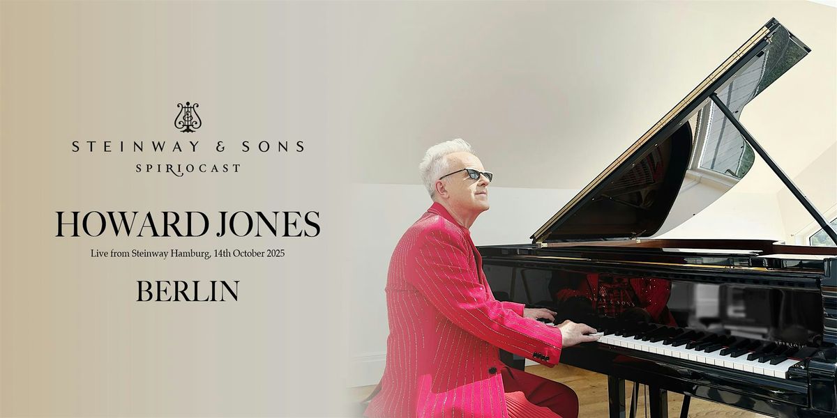 Howard Jones - Listening Event Berlin, 14 October | Event in Berlin | AllEvents