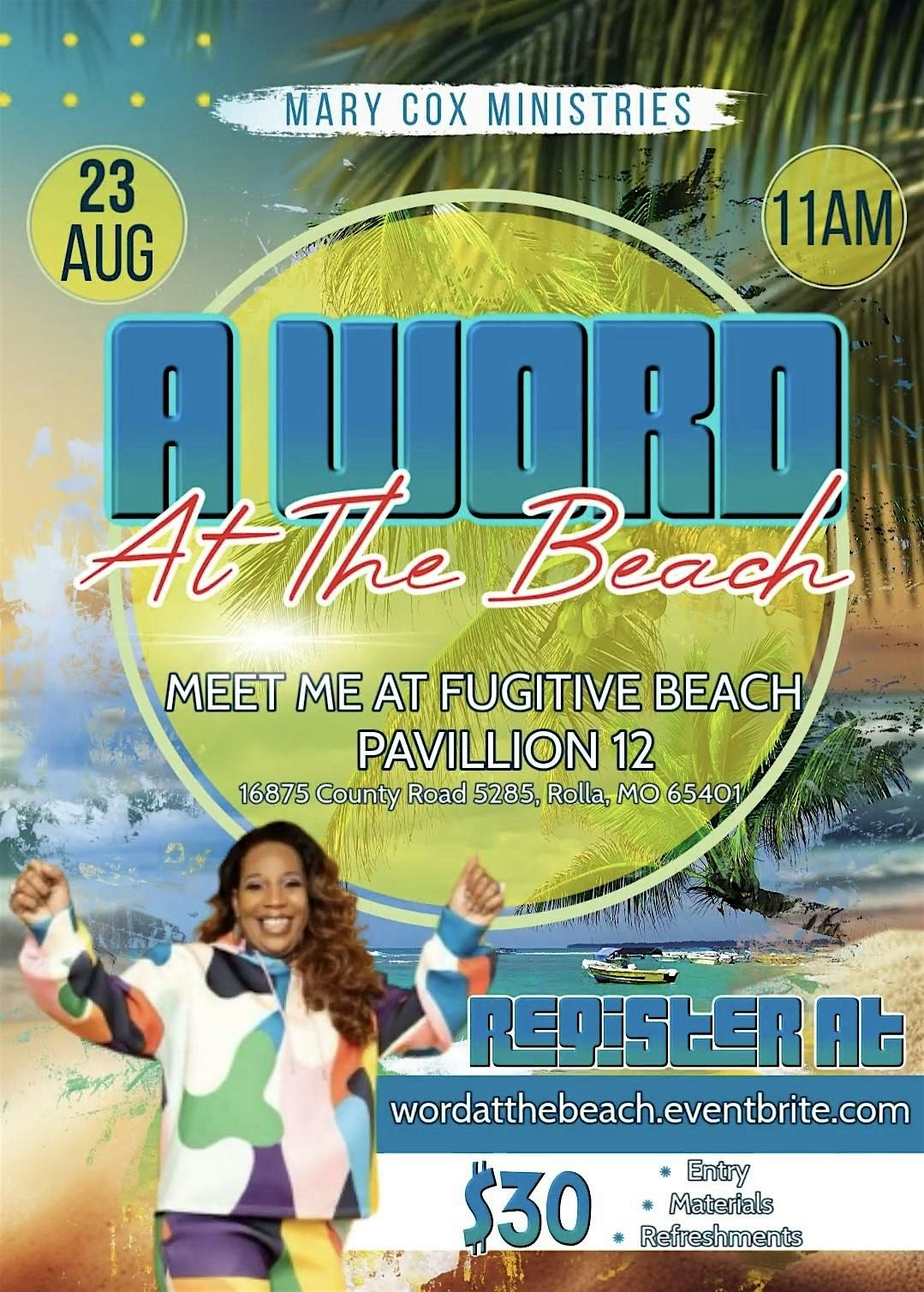 A Word At The Beach, 23 August | Event in Rolla | AllEvents