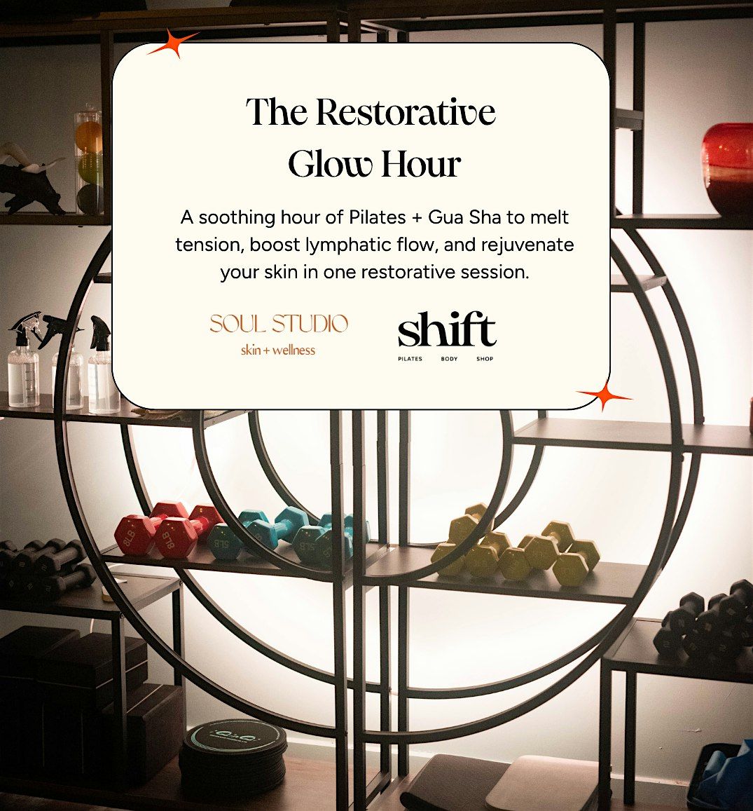 Soul Studio × Shift Pilates: The Restorative Glow Hour, 3 December | Event in Charleston | AllEvents