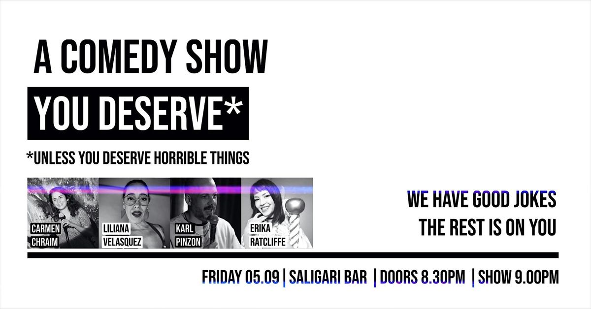 A COMEDY SHOW YOU DESERVE — A Stand-up Hour from Experienced Comedians | Event in Berlin | AllEvents