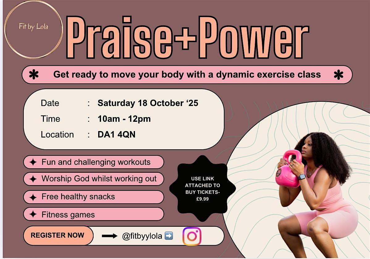 Bodypump&praise, 18 October | Event in Dartford | AllEvents