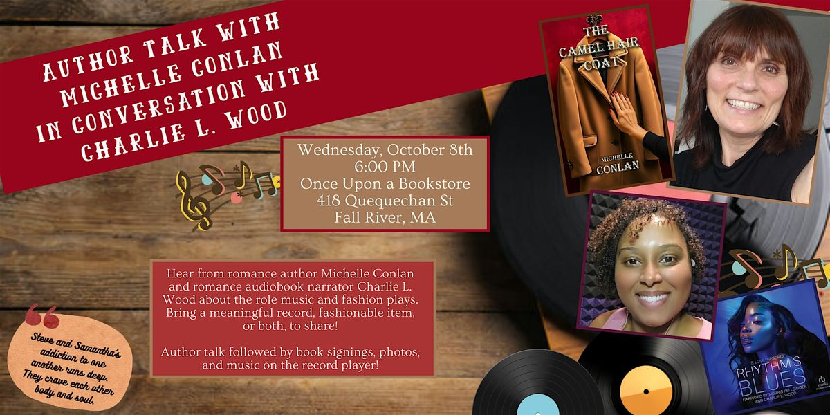 Author Talk with Michelle Conlan in conversation with Charlie L. Wood, 8 October | AllEvents