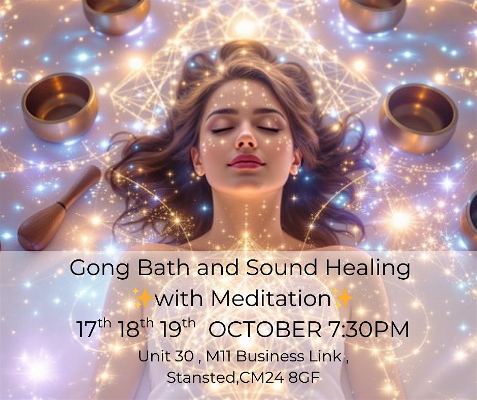 SUPER MOON MANIFESTATION- Sound Bath and Meditation 19TH OCT  7:30, 19 October | Event in Stansted | AllEvents