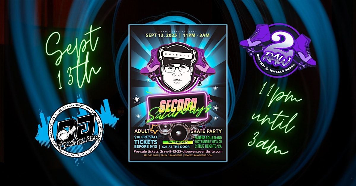 2nd Saturdays with DJ Joe Bowen, 13 September | Event in Citrus Heights | AllEvents