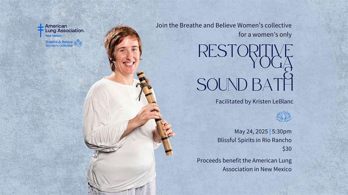Restorative Yoga & sound bath | Event in Rio Rancho | AllEvents