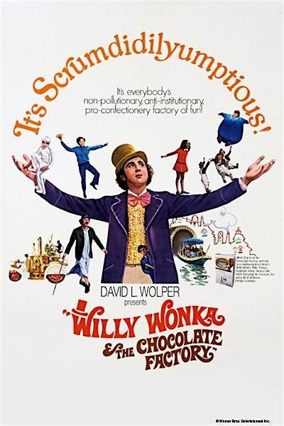 Willie Wonka & the Chocolate Factory - WED. AUG 20th in North Beach, SF, 20 August | Event in San Francisco