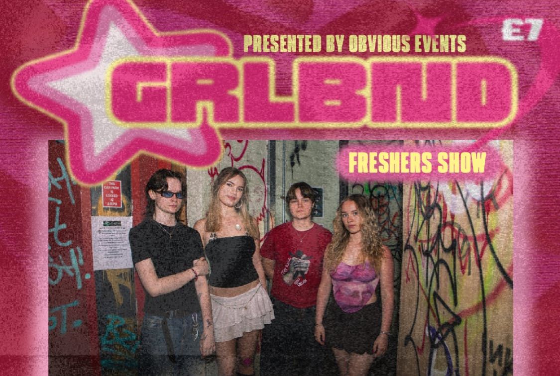 GRL BND - FRESHERS SHOW @ BOMBA ft. CHASE THE WILD + THE OTHER WOMAN + SAFF JUNO, 24 September | Event in Exeter
