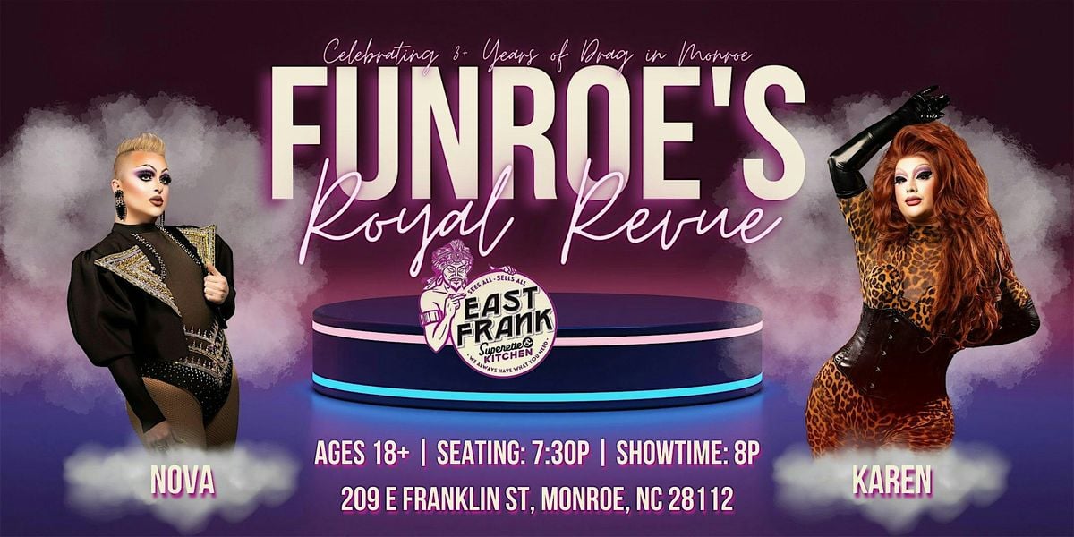 October DRAG Bingo Royal Review at East Frank!, 18 October | Event in Monroe | AllEvents