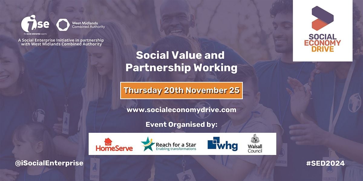 Social Value and Partnership Working, 20 November | Event in Walsall | AllEvents