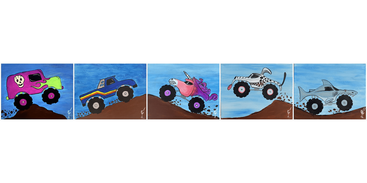 Adventure in Trucks - Paint and Sip in Houston | Classpop!™, 5 August | Event in Baytown | AllEvents