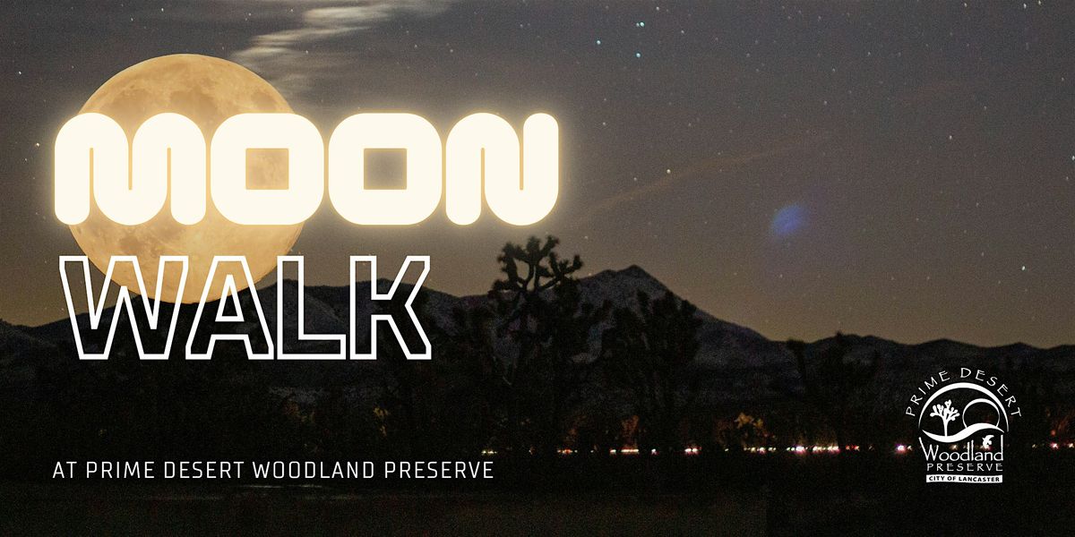 Moon Walk at Prime Desert Woodland Preserve | Event in Lancaster | AllEvents