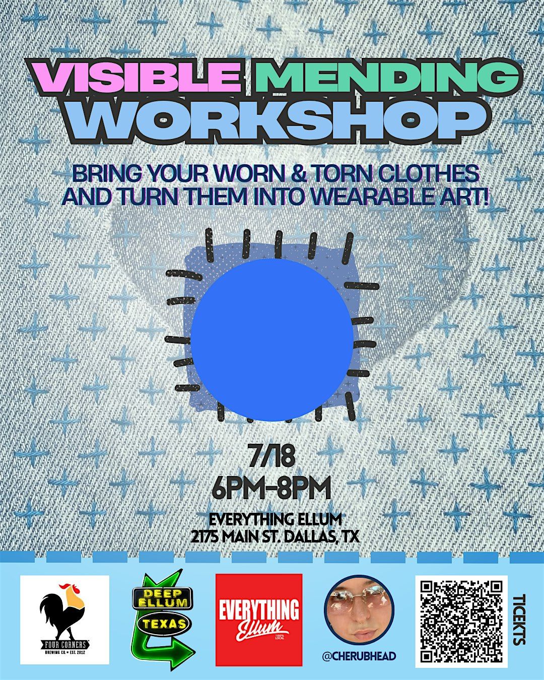 Visible Mending Workshop, 18 July | Event in Dallas | AllEvents