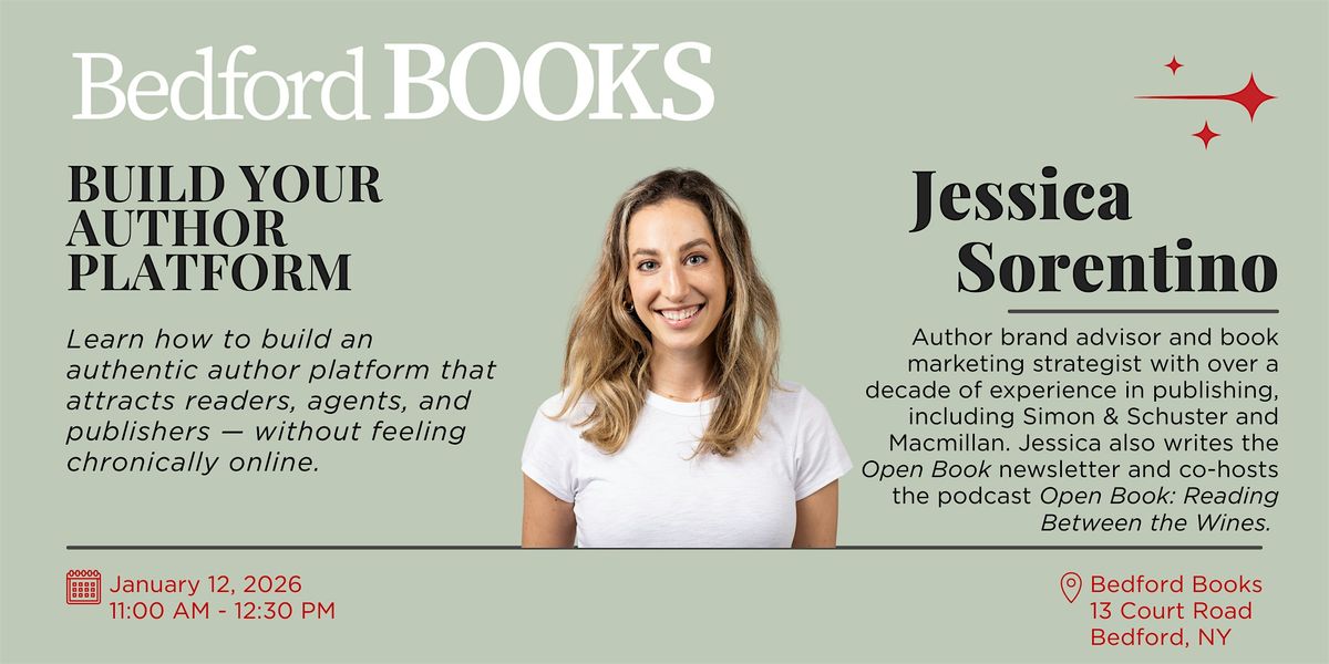 Build Your Author Platform, 12 January | Event in Bedford | AllEvents