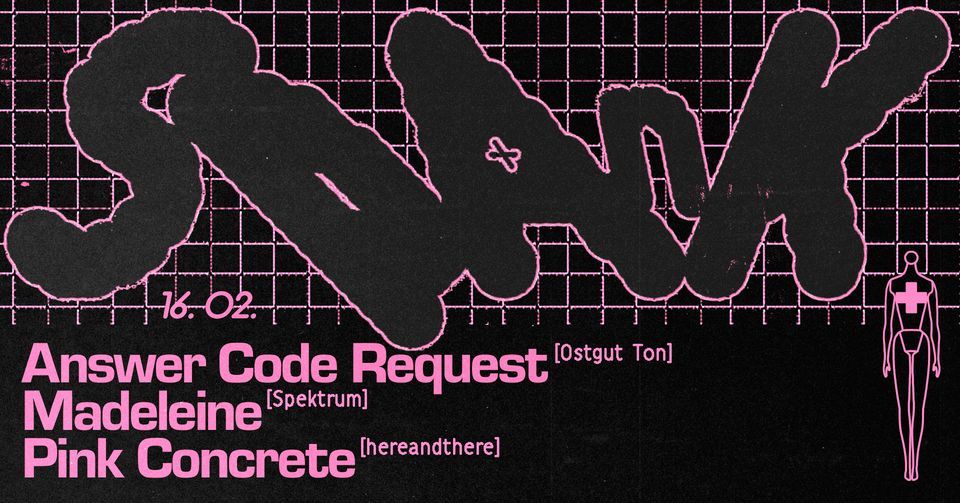 SPANK: Answer Code Request, Madeleine, Pink Concrete , ostrov štvanice ...