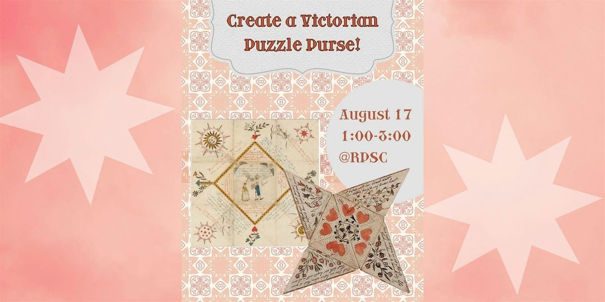 Victorian Puzzle Purses, 17 August | Event in Oakland | AllEvents