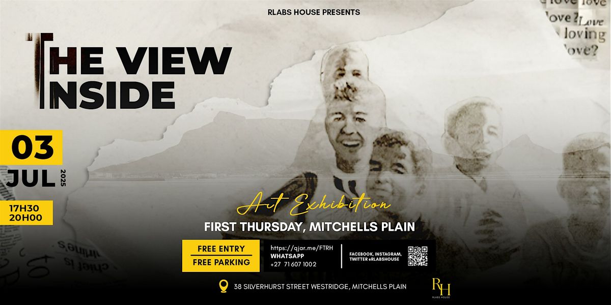 The View Inside, 3 July | Event in Cape Town | AllEvents