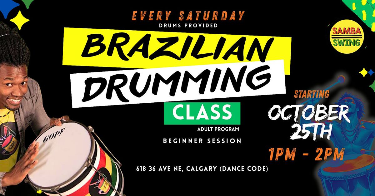Brazilian Drumming Fun Experience | Event in Calgary | AllEvents