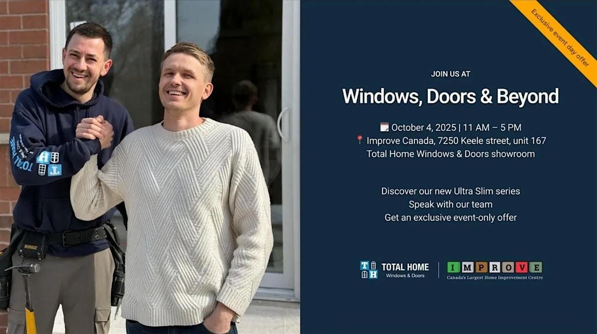 Windows, Doors & Beyond | Event in Vaughan | AllEvents