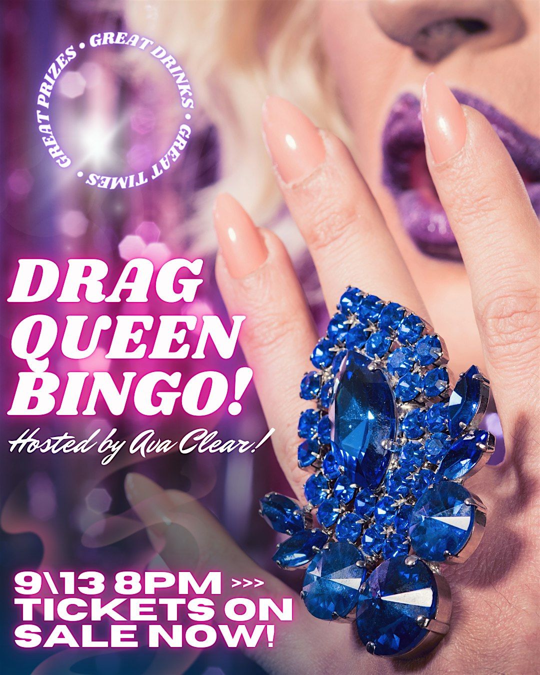 Drag Queen Bingo With Ava Clear, 13 September | Event in Charleston | AllEvents
