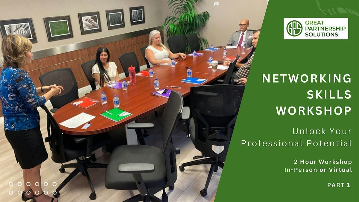 NETWORKING SKILLS WORKSHOP: Unlock Your Professional Potential!, 9 August | Event in Fort Lauderdale | AllEvents