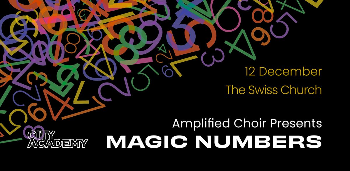 City Academy Amplified Choir | Magic Numbers, 12 December | Event in London | AllEvents