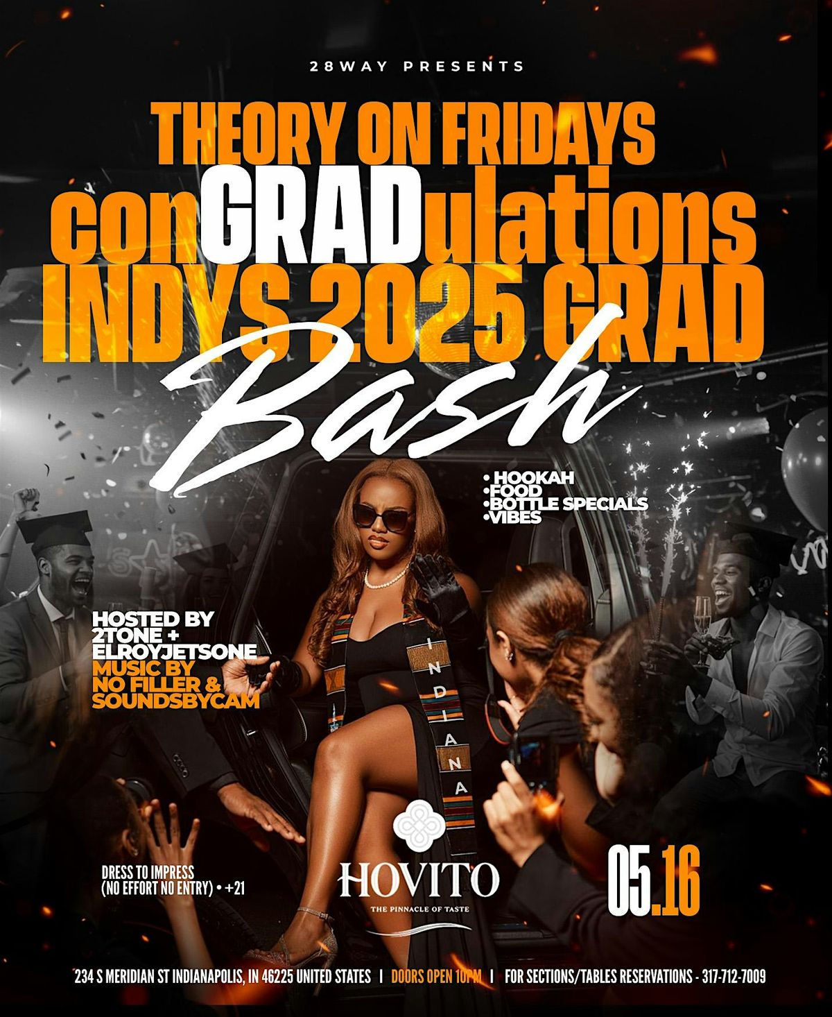 Theory On Friday - 2025 Indy Grad Bash | Event in Indianapolis | AllEvents