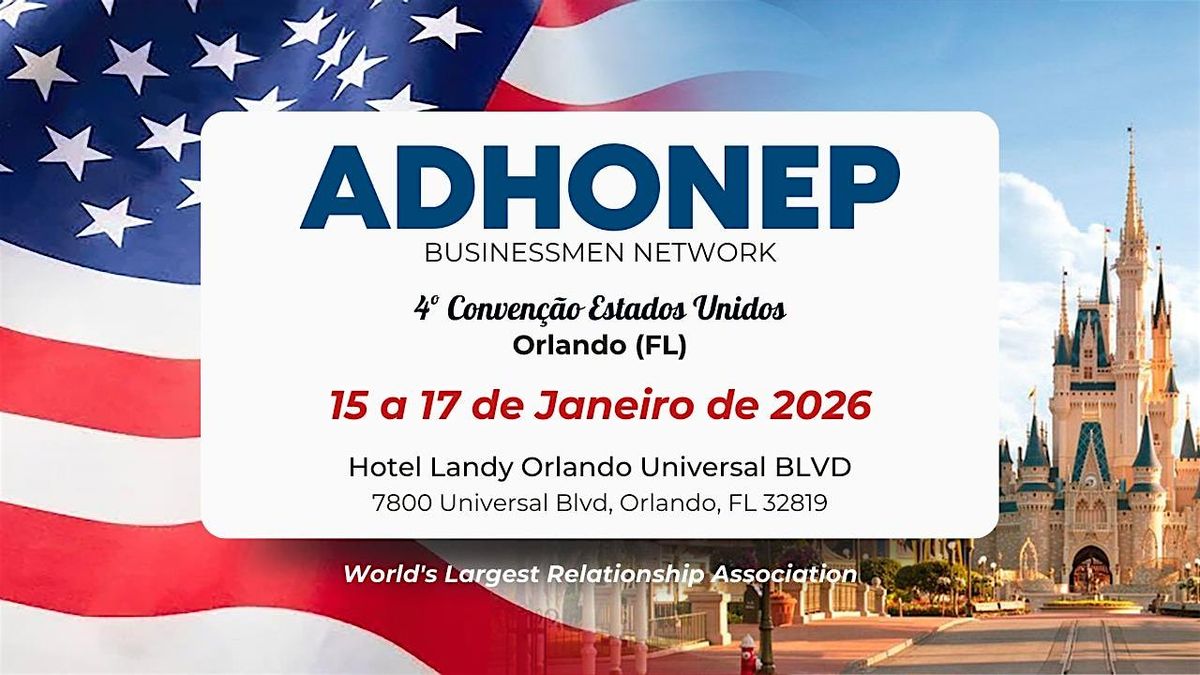 ADHONEP Convention in Orlando, 17 January | Event in Orlando | AllEvents