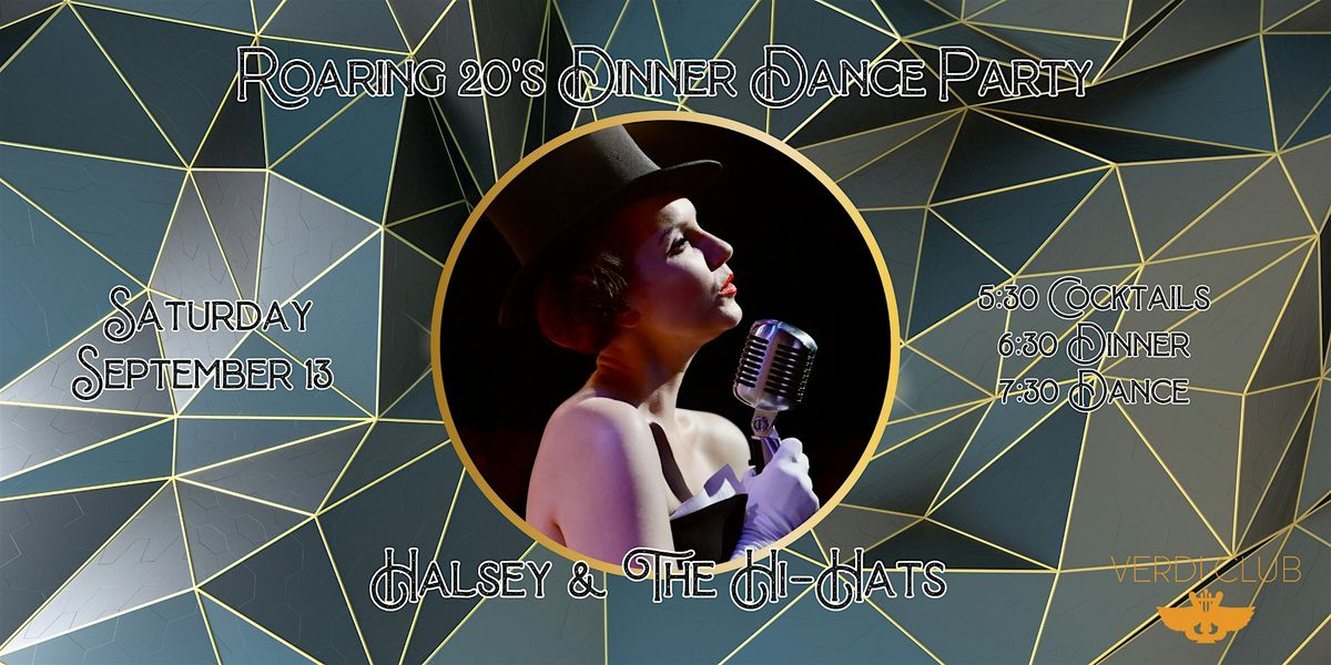 Roaring 20's Dinner Dance Party w/ Halsey & The Hi-Hats, 13 September | Event in San Francisco | AllEvents
