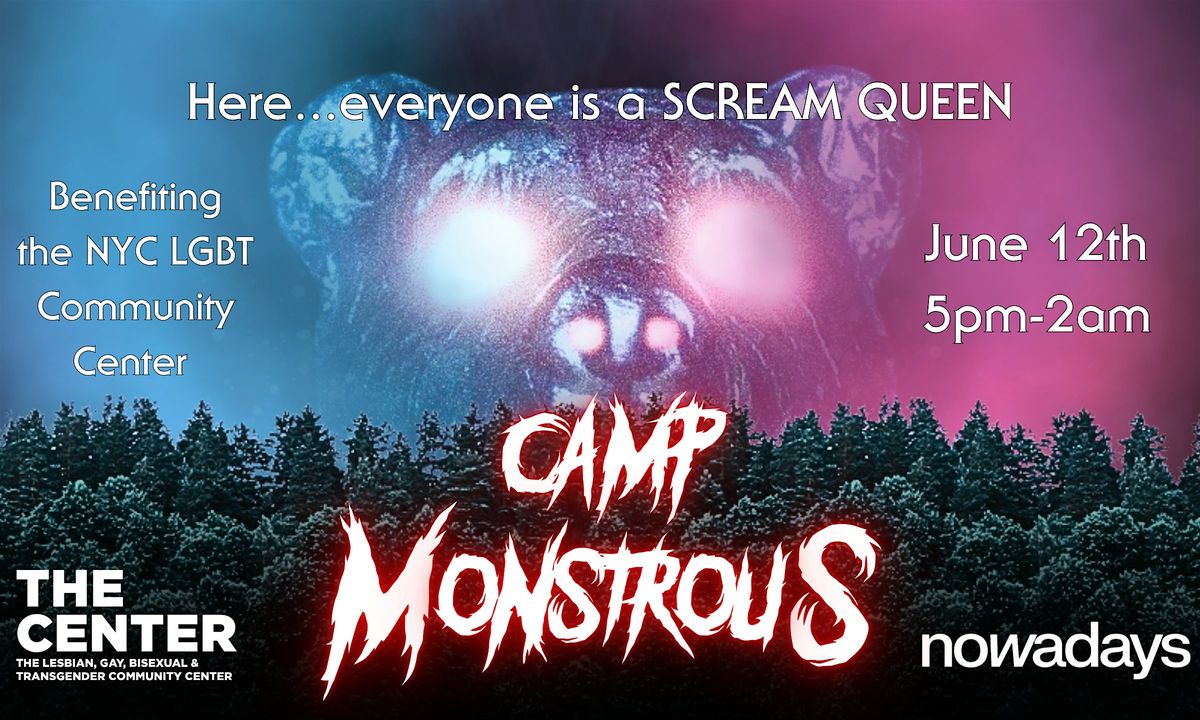 CAMP MONSTROUS, 12 June | Event in Brooklyn | AllEvents