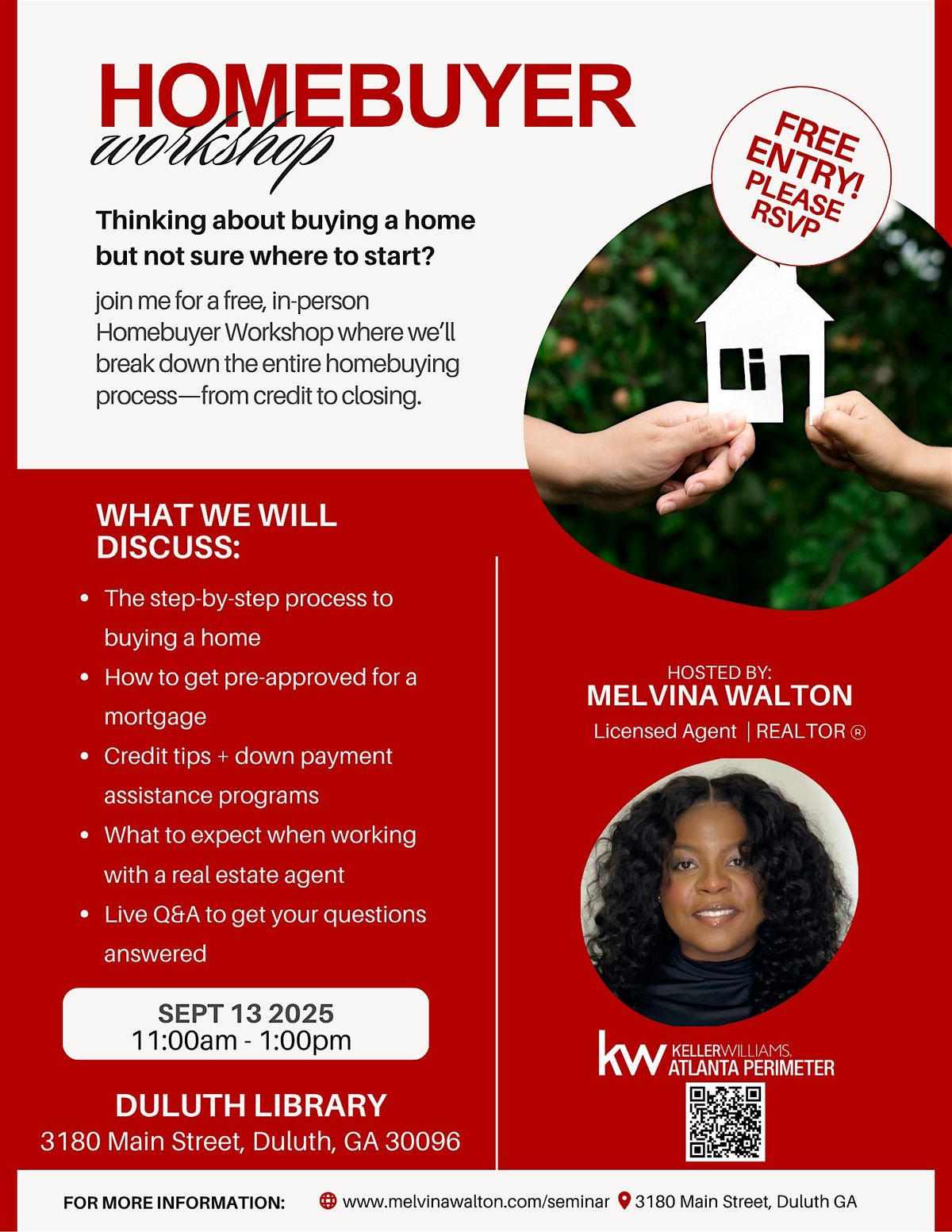 Homebuyer Workshop: Get Ready to Own in Georgia, 13 September | Event in Duluth | AllEvents