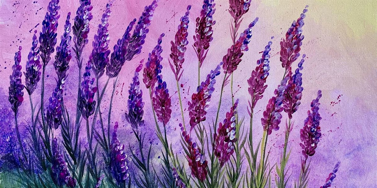 Luscious Lavender  - Paint and Sip by Classpop!™, 4 June | Event in San Bruno | AllEvents