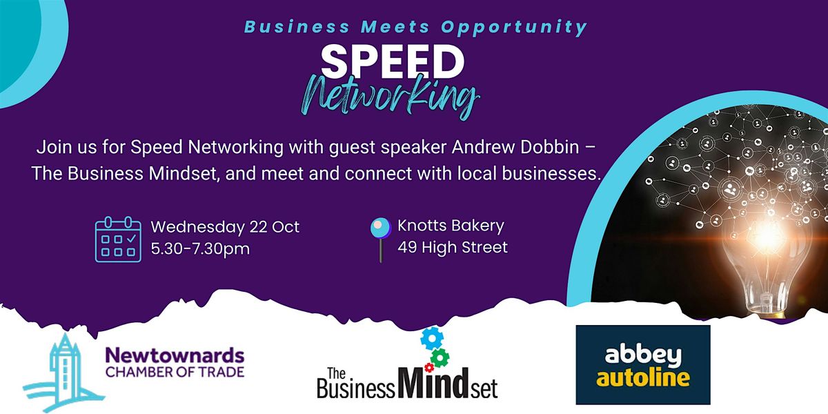 Speed Networking, 22 October | Event in Newtownards | AllEvents