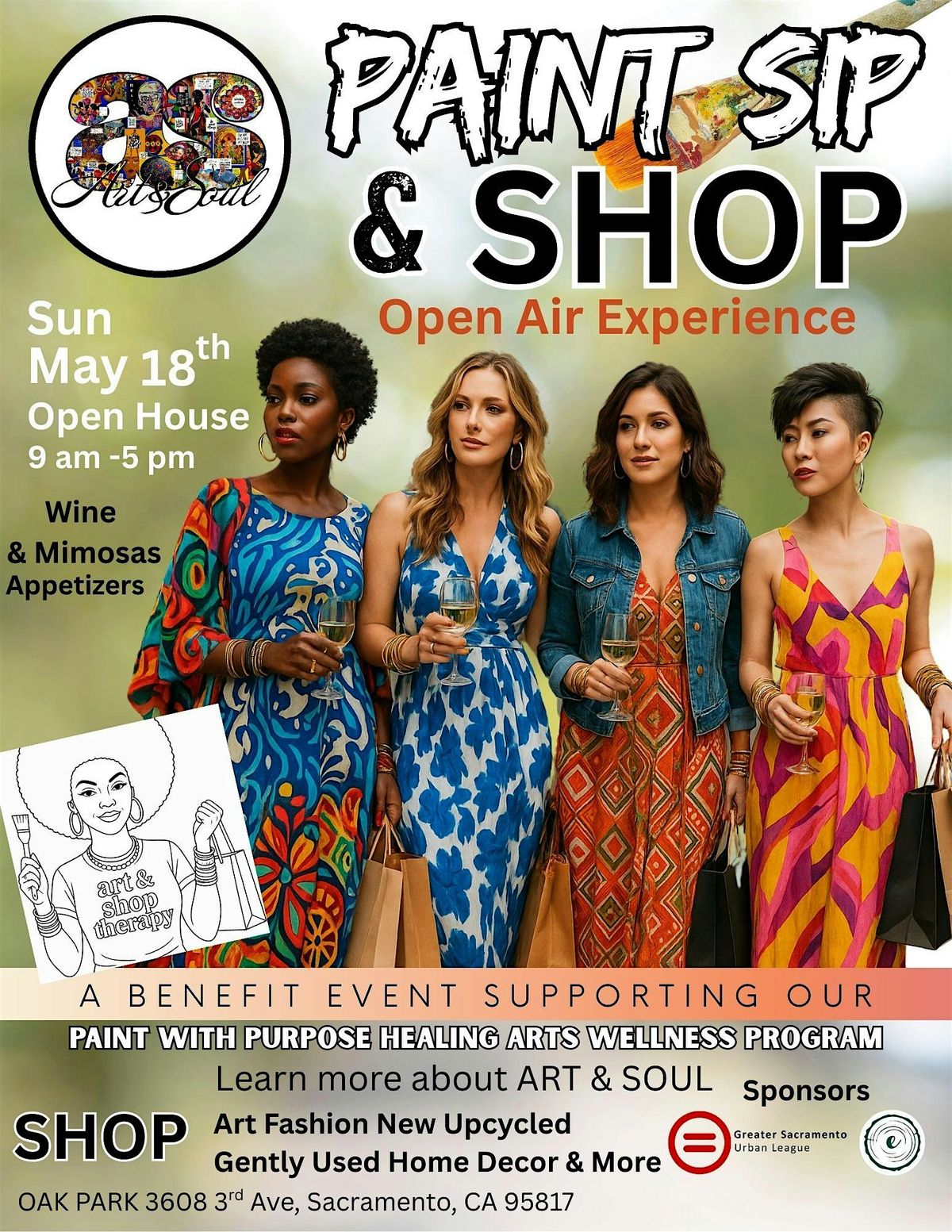 FREE Paint Sip & Shop | Event in Sacramento | AllEvents