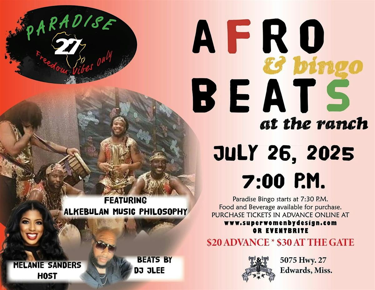 Afrobeats and Bingo Night, 26 July | Event in Edwards | AllEvents