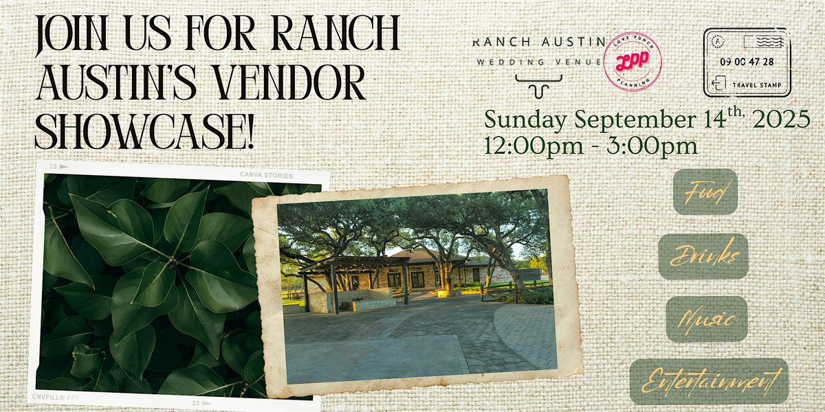 Ranch Austin Vendor Showcase, 14 September | Event in Austin | AllEvents