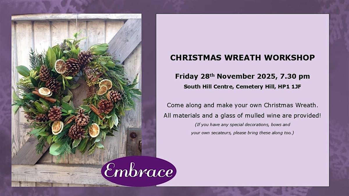 Christmas Wreath Making Workshop | Event in Hemel Hempstead | AllEvents