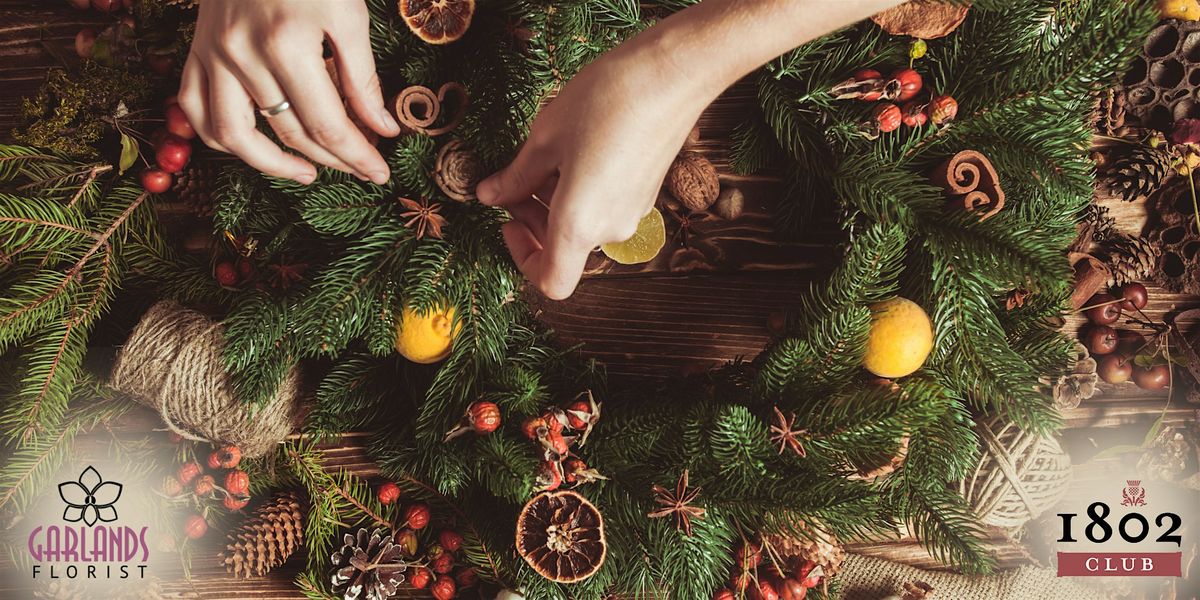 Festive Wreath Making Workshop with Garlands, Edinburgh, 22 November | Event in Edinburgh | AllEvents