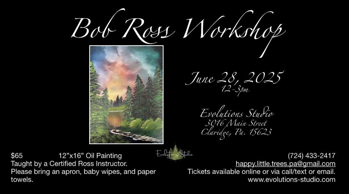 Galaxy Grandeur - June 28, 2025 - Bob Ross Workshop, 28 June | Event in Claridge | AllEvents