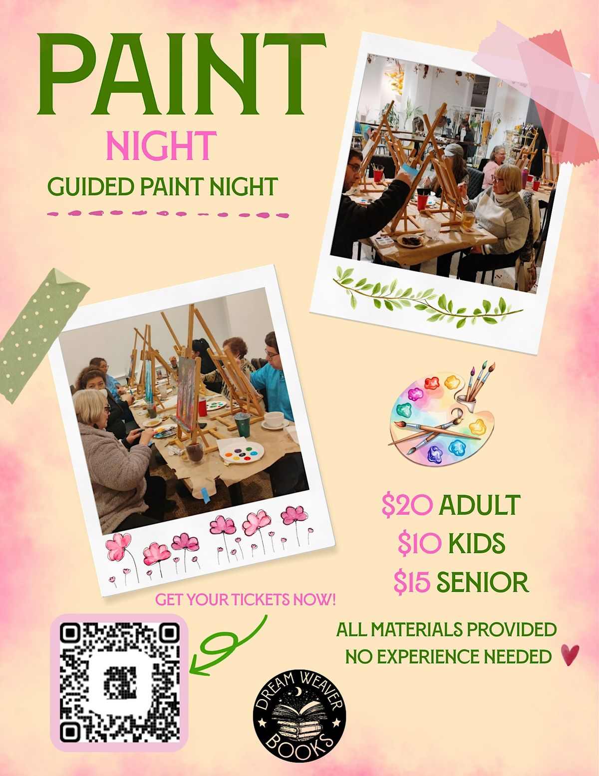 Guided Paint Night, 7445 Monterey Rd, Gilroy | AllEvents