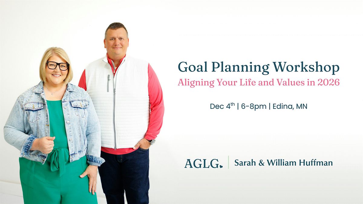 Goal Planning Workshop with Sarah & William Huffman, 4 December | Event in Bloomington | AllEvents