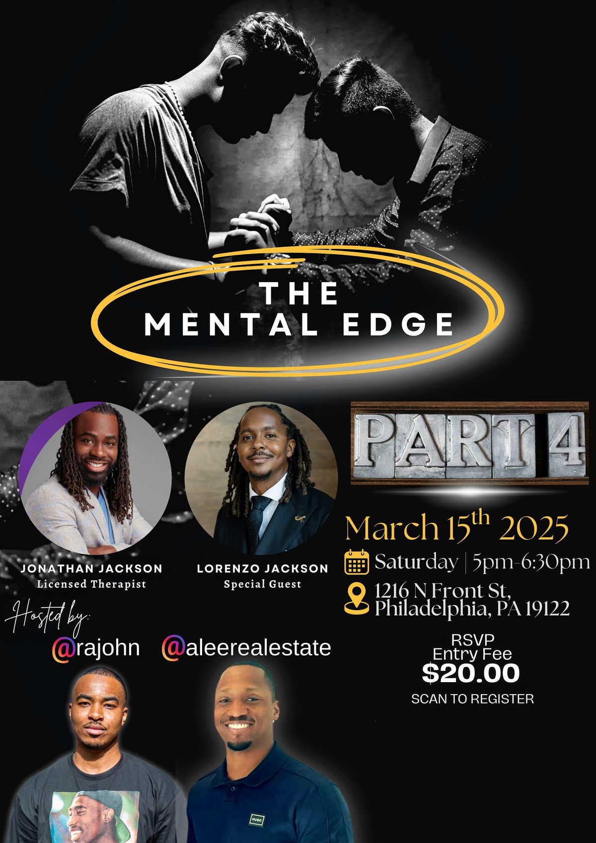The Mental Edge Pt.4, 1216 N Front St, Philadelphia, 15 March 2025 ...