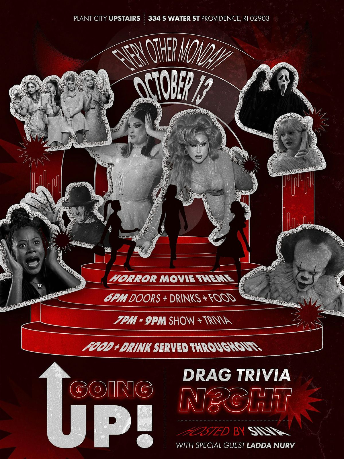 Going UP! Drag Show & Trivia Night hosted by Silva, 13 October | Event in Providence | AllEvents