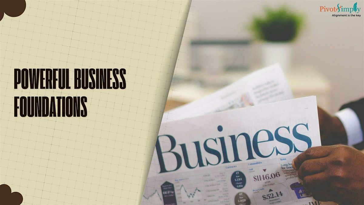 Powerful Business Foundations, 15 October | Event in Sutton | AllEvents