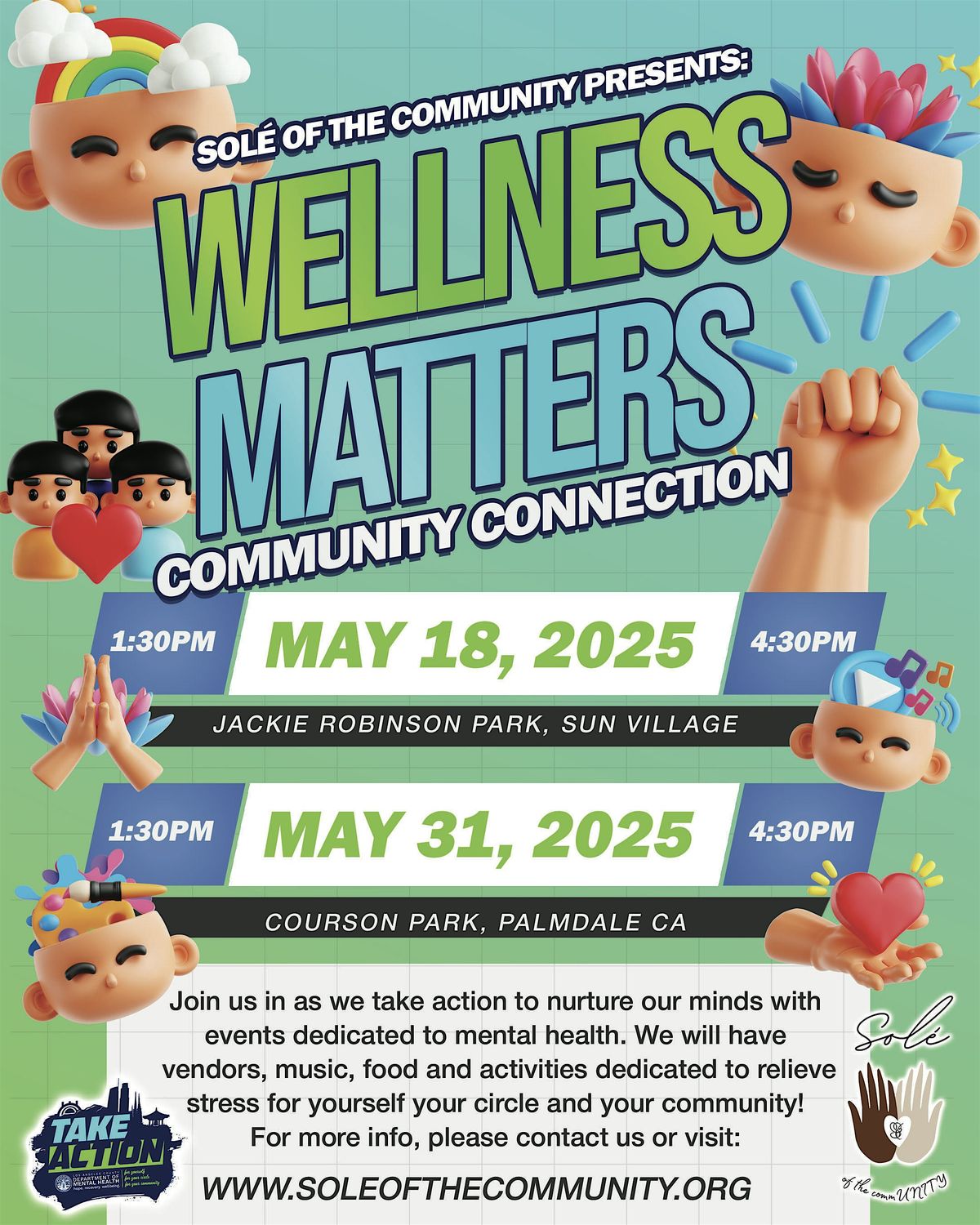 Wellness Matters | Courson Park, 31 May | Event in Palmdale | AllEvents
